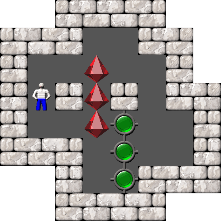 Sokoban David W. Skinner Arranged level 43